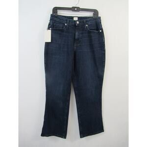 NWT A New Day Dark Blue Denim Jeans Straight Leg Boot Cut Casual Pants